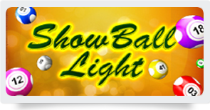 Bingo showball light logo